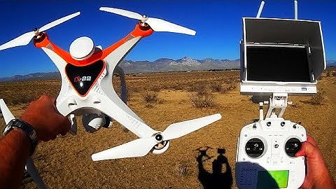 Cheerson CX-22 Drone Flight Test Review Part 1, FPV and Telemetry