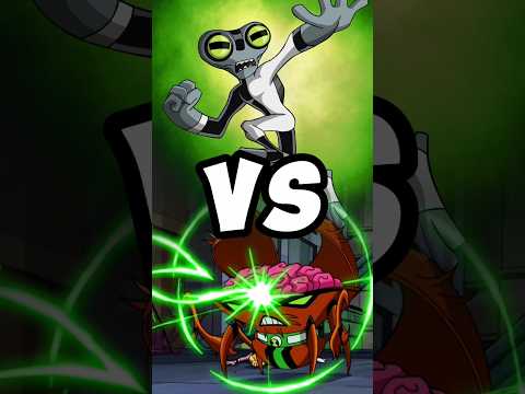 Grey matter vs Brainstorm #ben10 #omnitrix #omniverse