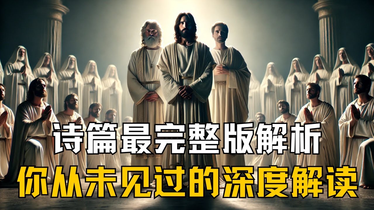 一口气看完《诗篇》完整故事，诗篇如何教你在痛苦中敬拜，你从未见过的深度解读！