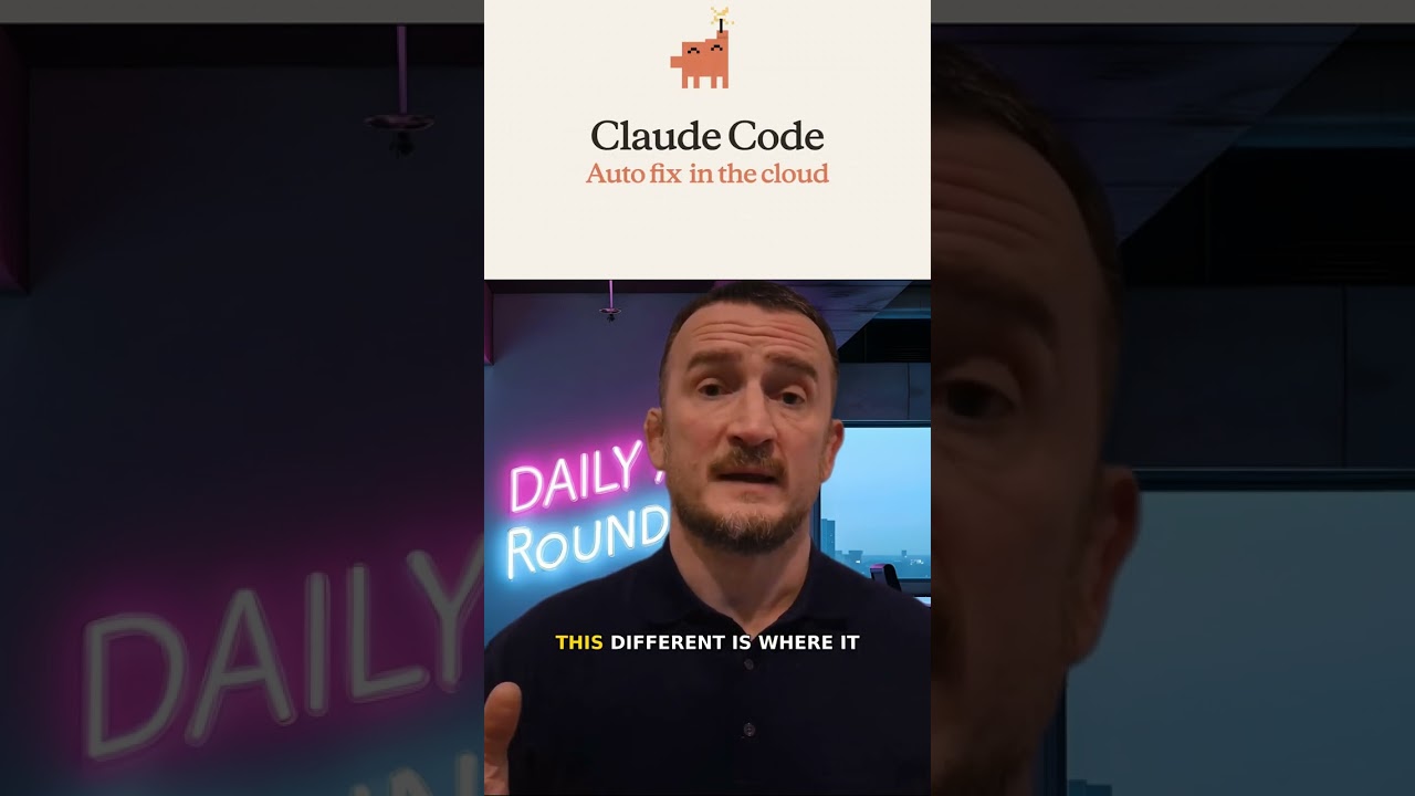Claude Code Auto-Fix Goes Cloud - Fix CI Failures and PR Reviews From Your Phone