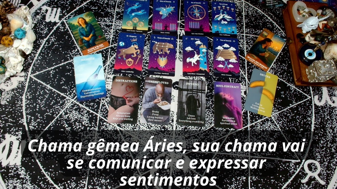 Chama gêmea Áries, sua chama vai se comunicar e expressar sentimentos