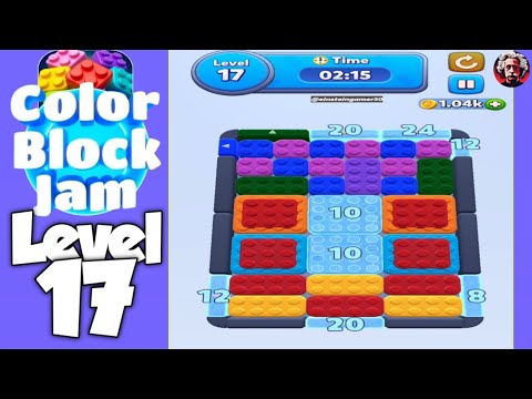 Color Block Jam Puzzle level 17 Updated Levels Walkthrough Solution