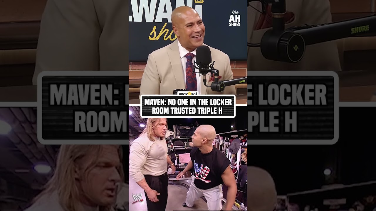 Maven Shoots on Working With Triple H 👀