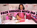 PACK ORDERS WITH ME | Entrepreneur Life Ep. 23 | CHARM BRACELET BUSINESS 💓