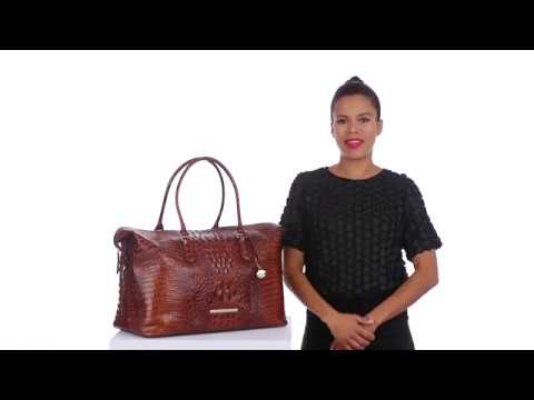 BRAHMIN Melbourne Collection Charmaine Travel Makeup Bag