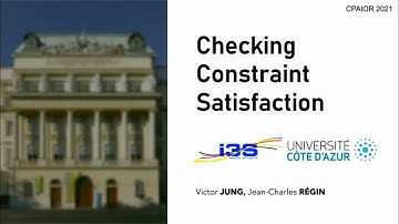 Checking Constraint Satisfaction