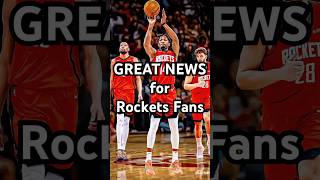 This is GREAT NEWS for Rockets fans… Houston Rockets injury news of Tari Eason &amp; Dorian Finney-Smith