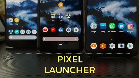 Android P 9.0 (Pie) Rootless Pixel 3 Launcher with Dark Mode