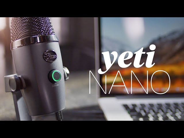 Blue Yeti Nano Premium USB Microphone for Recording