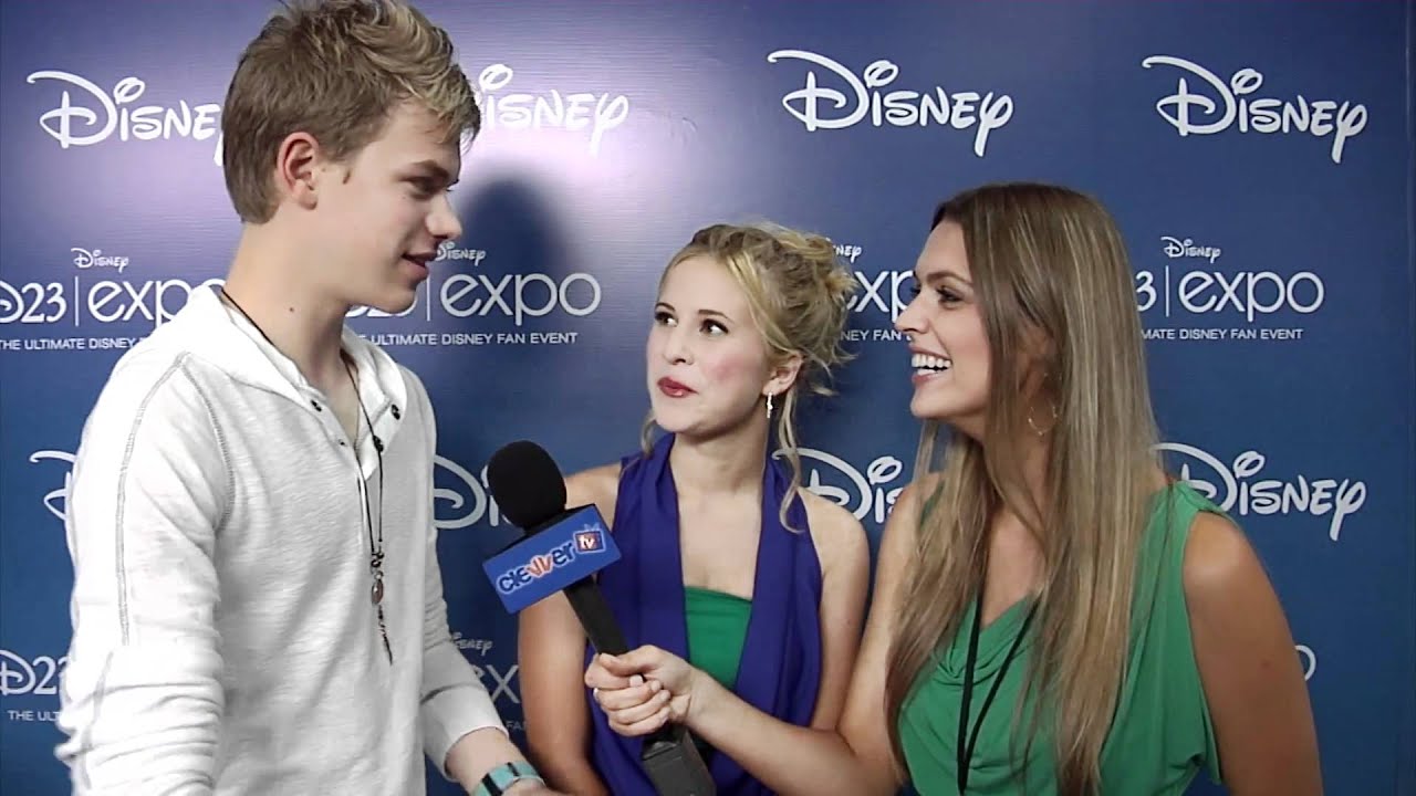 Kenton Duty & Caroline Sunshine Talk 'Shake It Up!' At D23 Expo 2011