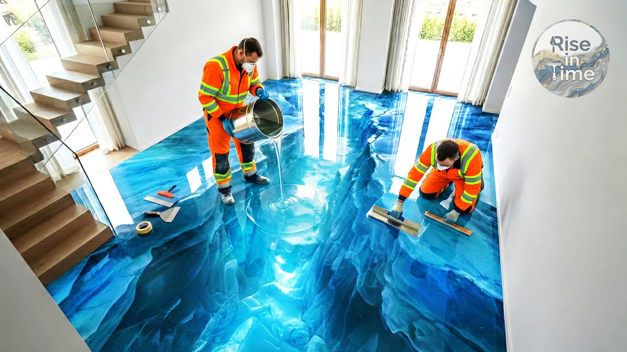 Top 10 Epoxy Resin Flooring Designs Inspired by Nature and Gemstones