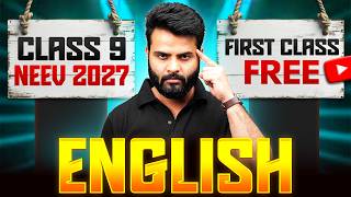 1st Free English Class By Anurag Tyagi Sir  Class 9th Neev 2027 Batch 