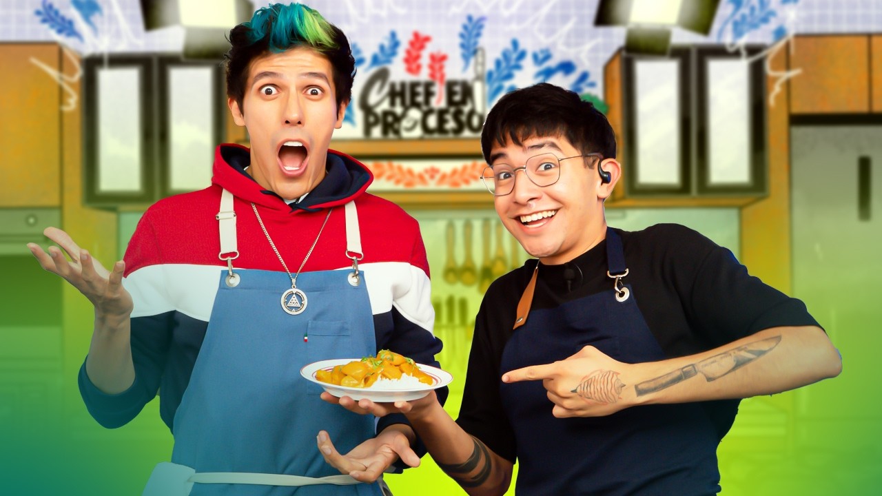 RAFA de @LosPolinesios  COCINANDO CURRY con @chefenproceso  | ¿YTQE?