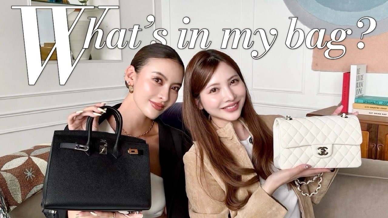 【コラボ後編】孫きょうちゃんとWhat’s in my bag👜