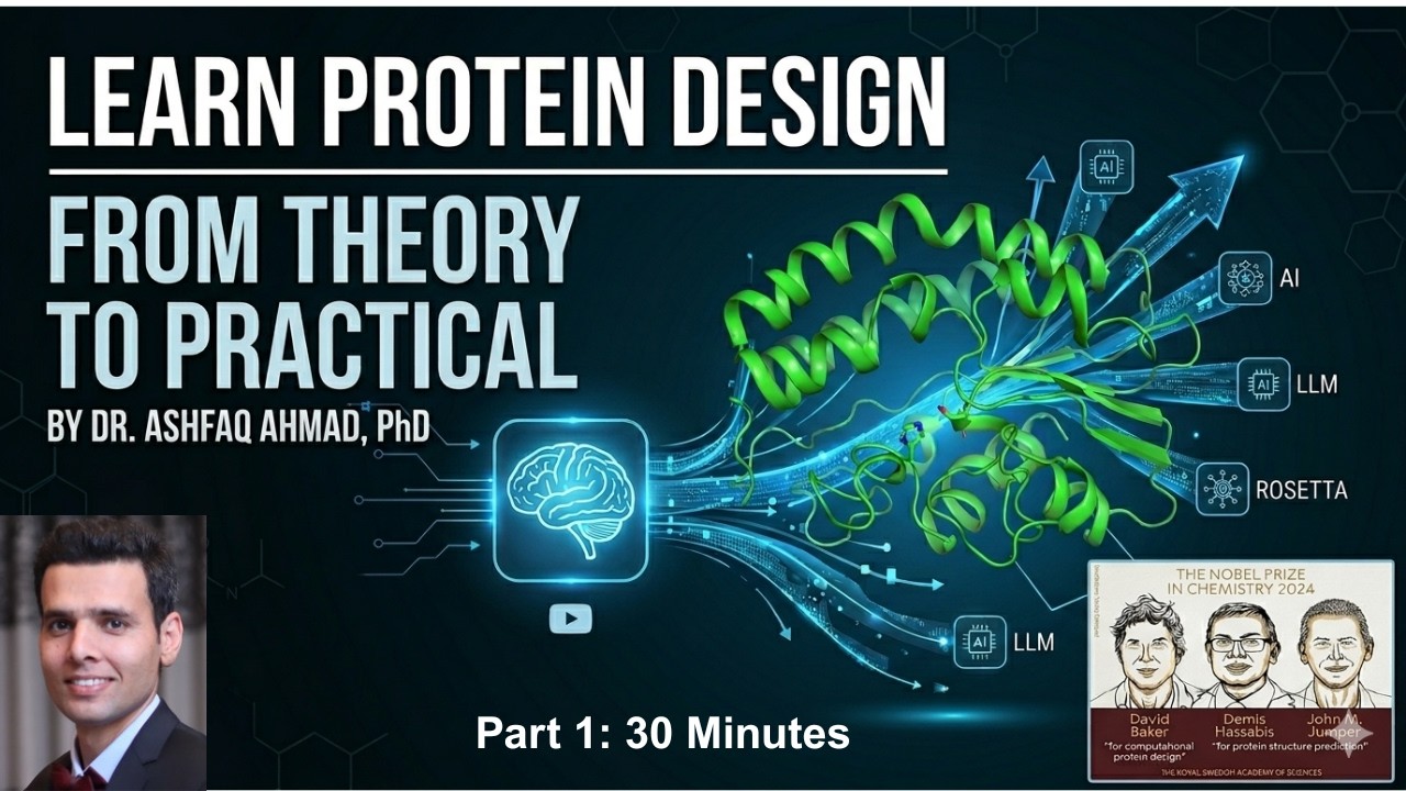 Learn Protein Design, From Theory to Practical - Part 1 - YouTube