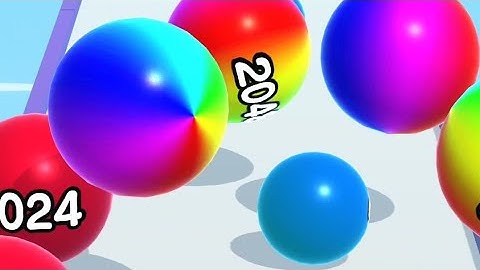 Ball Run 2048 - All Levels Gameplay Walkthrough Android IOS #72