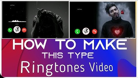 How to make video in avee player | How to make bgm ringtone | How to make ringtone in avee player