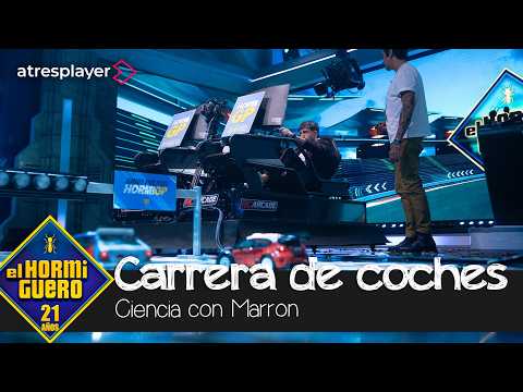 La carrera de coches de radio control entre Pablo Motos y David Bustamante - El Hormiguero