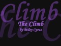 Miley cyrus  the climb  lyrics