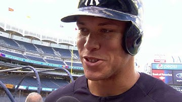 TOR@NYY: Judge discusses being compared to Jeter