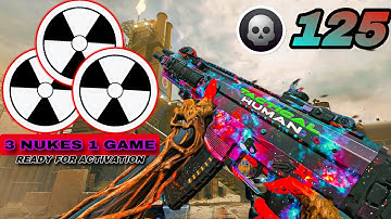 125 KILLS + "MCW" TRIPLE NUKE on RUST | Modern Warfare 3 Multiplayer (No Commentary)