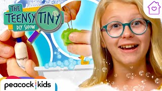 Tiny Shower Prank | Kids Crafts at Home | TEENSY TINY DIY SHOW #stayhome #withme
