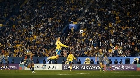 Cristiano Ronaldo Amazing header Goal vs Al Wasl ✈️🐐🥶