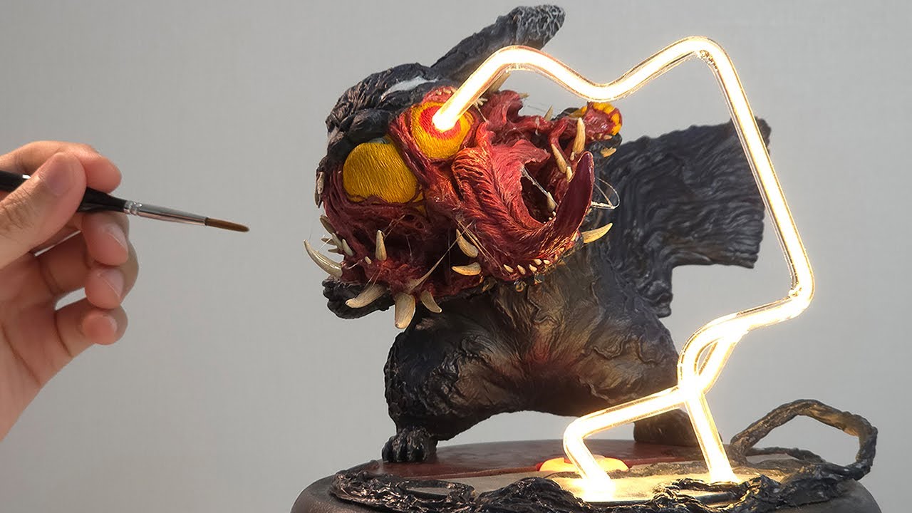 How to Make a Venom vs Pikachu with Clay | Sculpting & Painting Process | Timelaps