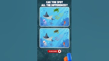 Can YOU Spot 4 Differences in 10 Seconds? 🤯
