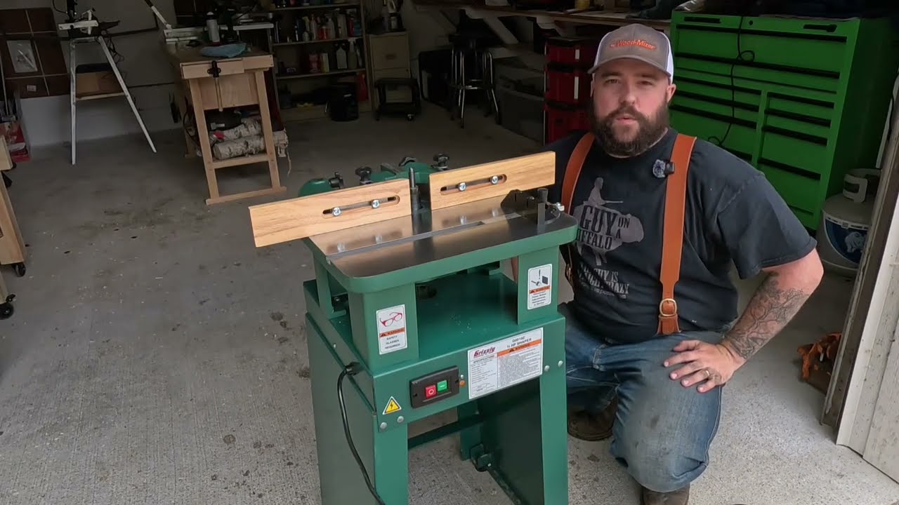 Grizzly G0510Z 3/4hp woodworking shaper restoration