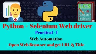 Python + Selenium web driver |Browser Automation with Selenium