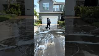 Paver sealing step-by-step process using a water based sealer by Premier Pro Wash & Seal