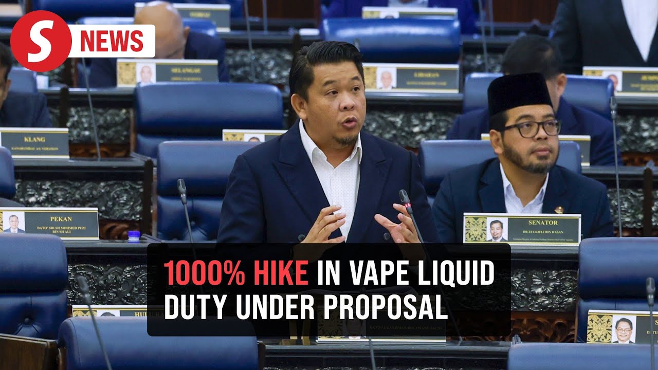 Lukanisman: Vape tax proposal raises liquid duty by 1000%