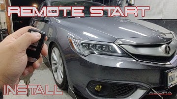 2018 Acura ILX Remote Start with Factory Remote