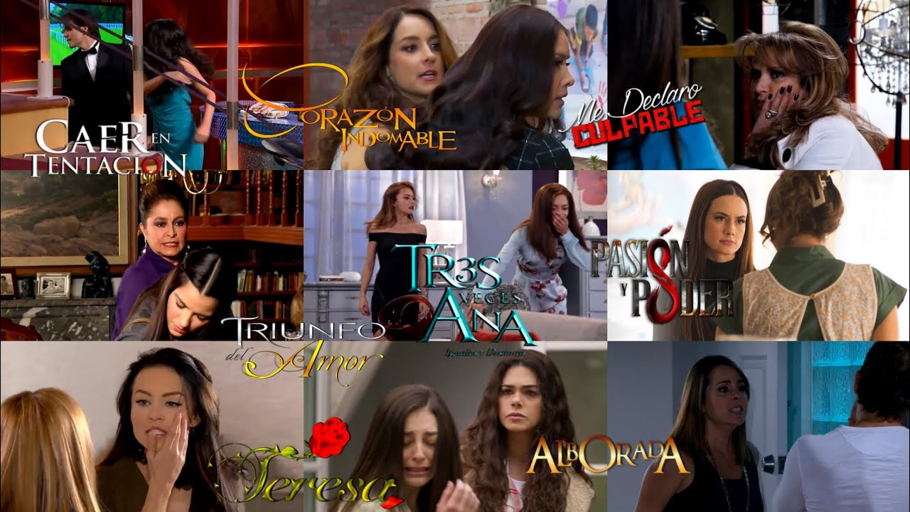 Mejores Cachetadas En Telenovelas 3/9 | Especial De Cachetadas / Televisa