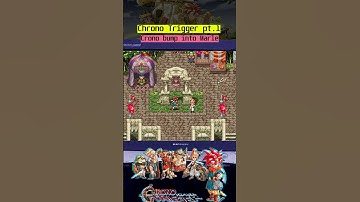 Chrono Trigger Pt.1 : Crono bump into Marle (Final Fantasy Chronicles #ps1 version) #gamecutscene