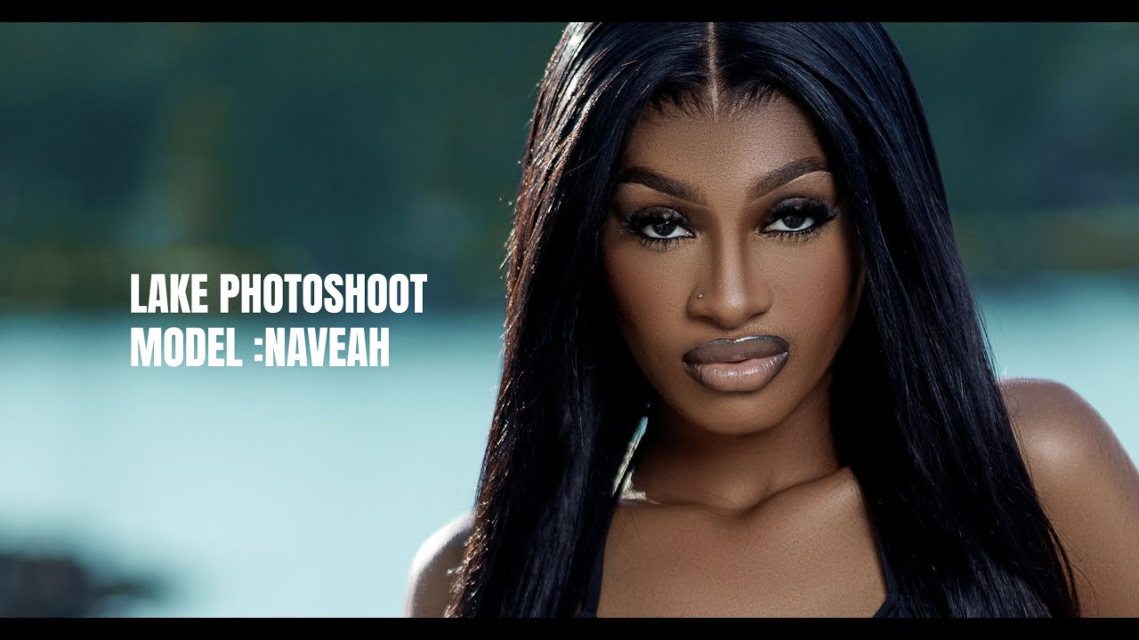 Lake Photoshoot with Model Nevaeh - YouTube
