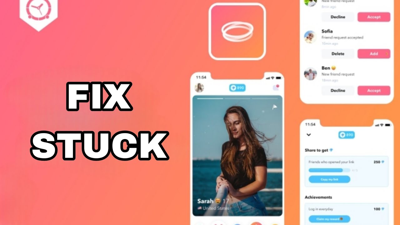 How To Fix And Solve Stuck On Hoop App | Final Solution - YouTube