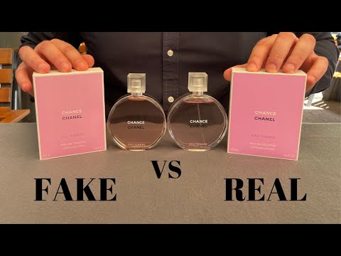 Fake vs Real Chanel Chance Eau Tendre Perfume