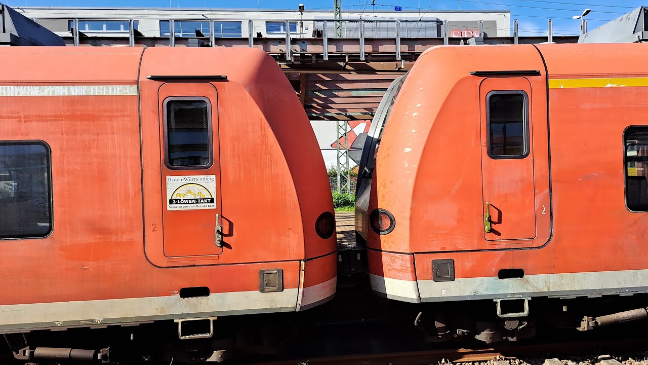 Zugverkehr in Deutschland mit Baureihe 425