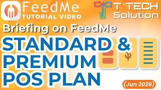 FeedMe POS Plans Explained | Standard & Premium Features Guide (ver Jun 2026) T Tech Solution