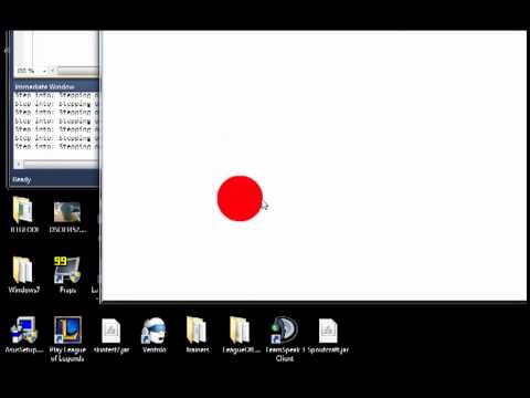 Visual Basic 2010 Ball Physics 0.2 alpha test!