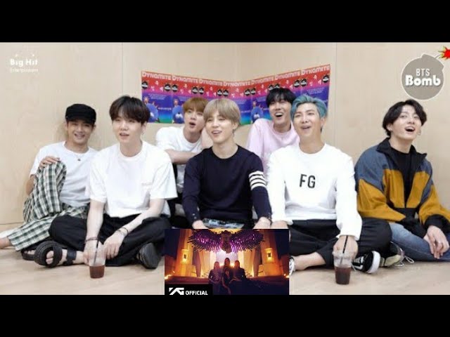 BTS react to How You Like That | blackbangtan forever class=