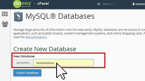 How to Create a MySQL Database in cPanel - Step-by-Step Guide