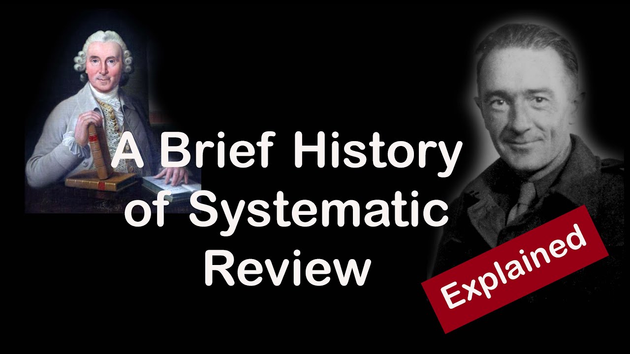 A Brief History of Systematic Review - YouTube