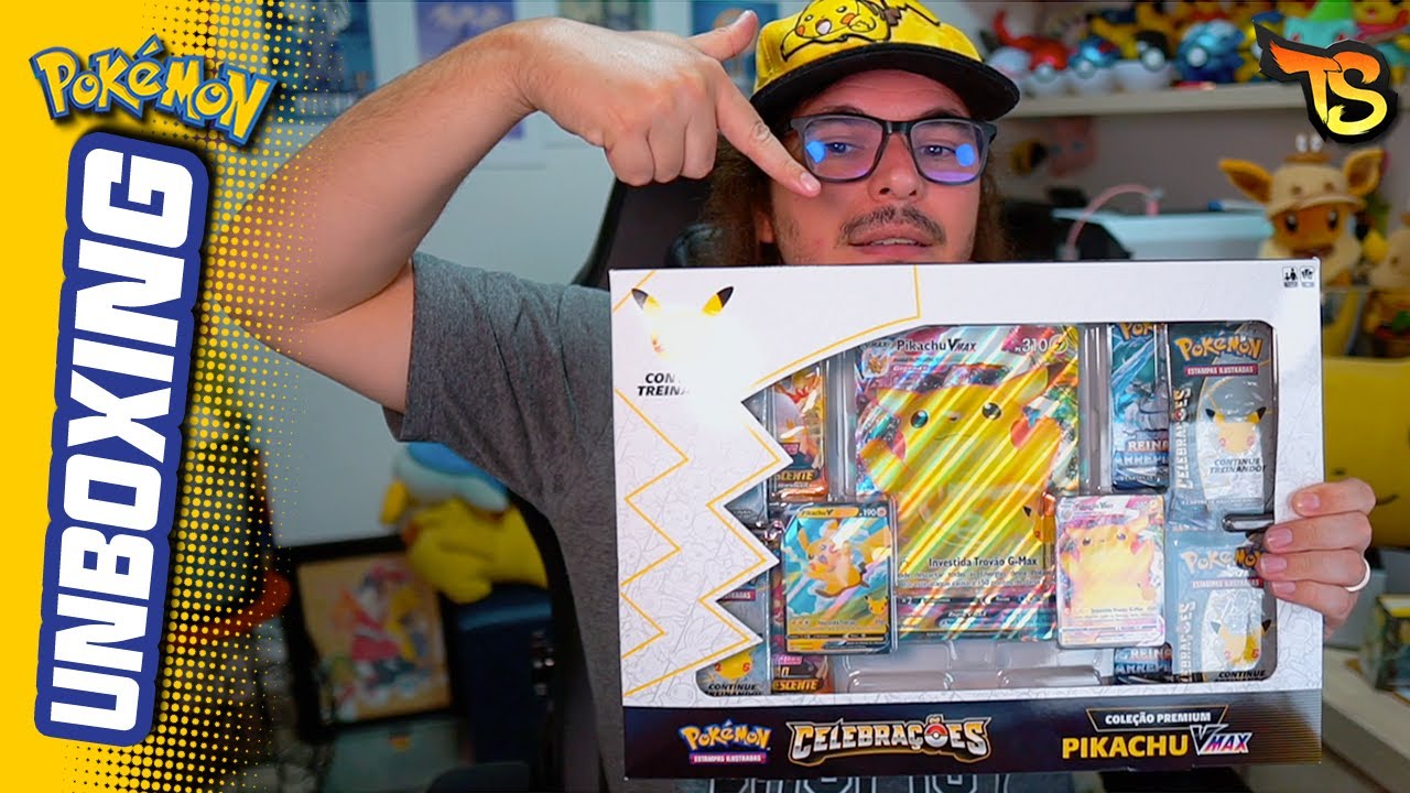 ABRINDO BOX - PIKACHU EX - COLEÇÃO LENDÁRIOS - POKÉMON 