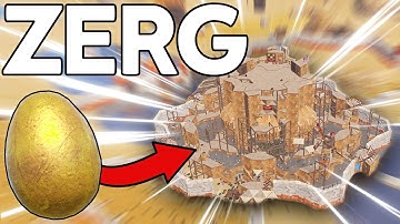 They took our eggs so we zerged them - Rust Zerg