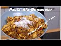 Ridiculously Easy Pasta Alla Genovese Recipe - The Must Try Easy Beef and Onion Sauce