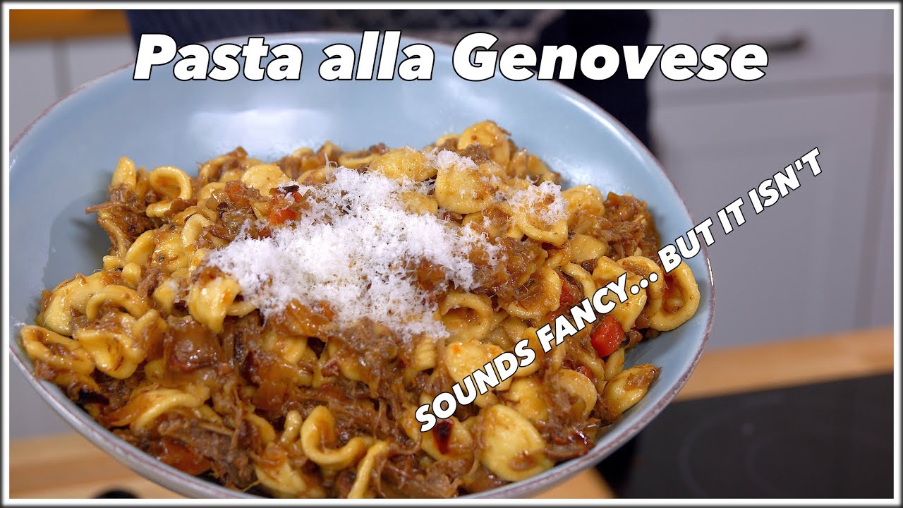 Ridiculously Easy Pasta Alla Genovese Recipe The Must Try Easy Beef