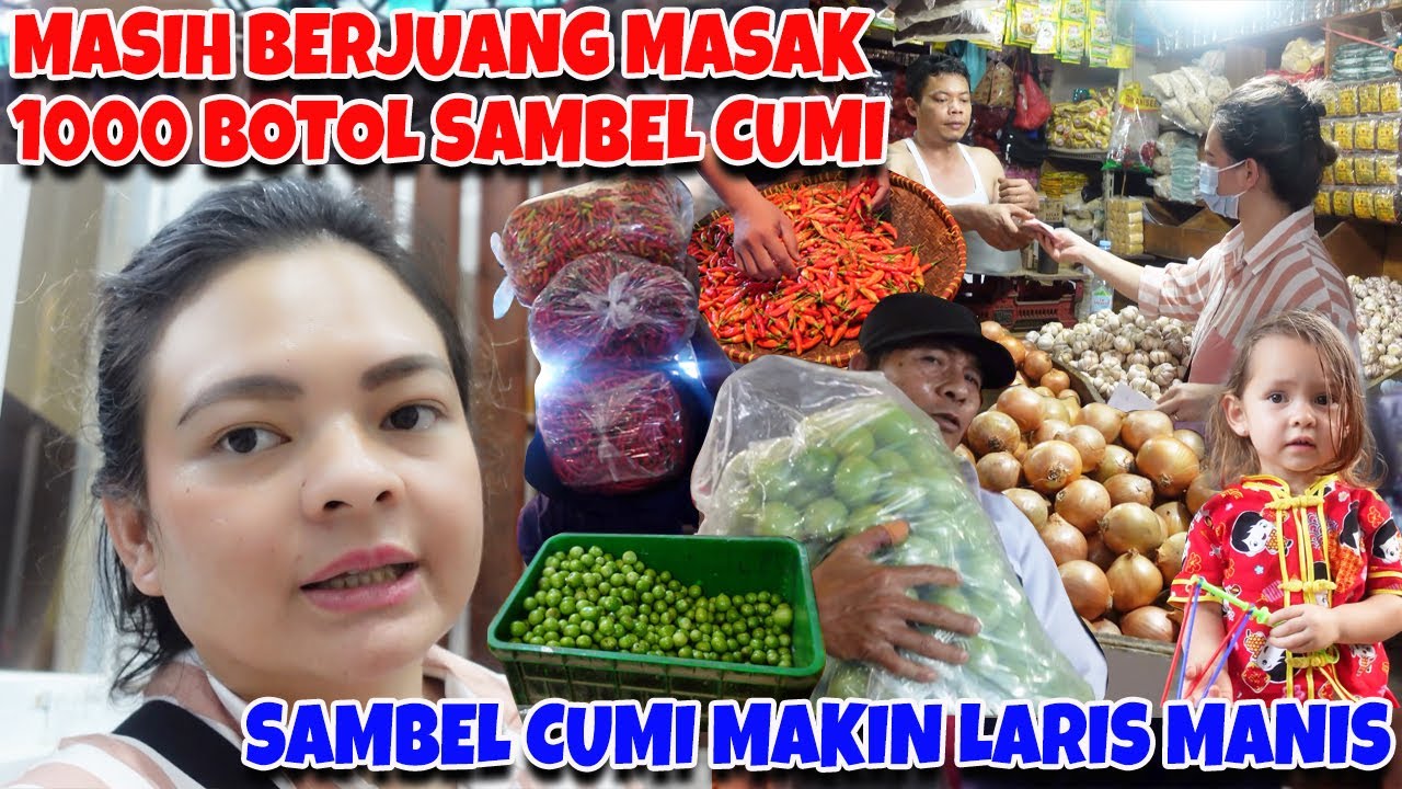 BELANJA 125 KG CABE BAWANG TOMAT KE PASAR INDUK KRAMAT JATI!!! LANGSUNG TERJUN KE LAPANGAN 💪🏼